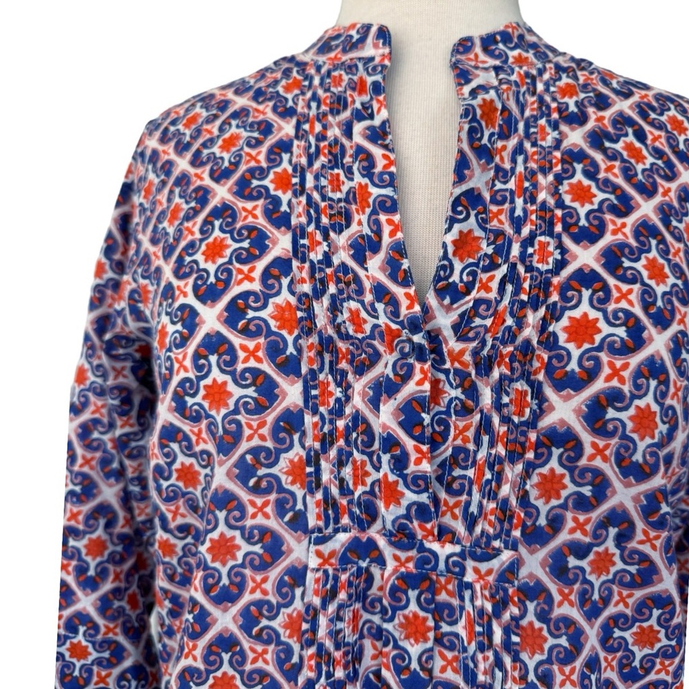 Roberta Roller Rabbit Geometric Print Tunic - Picture 4 of 6
